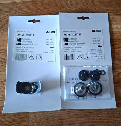 Alko reibbelag vorne hinten - reibbelag, vorne,